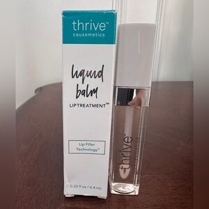 Thrive Causemetics Liquid Balm Lip Treatment in Clear